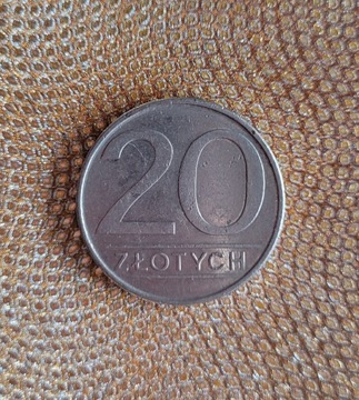 Moneta 20 zł 1986 r.