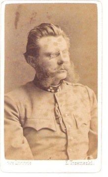 OFICER AUSTRIACKI-E. TRZEMESKI LWÓW-ca.1875 