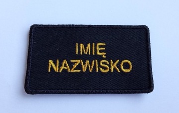 Identyfikator imienny do munduru koszarowego PSP