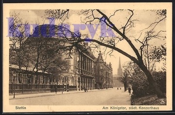 SZCZECIN Stettin Konigstor Konzerthaus