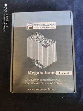 Prolimatech Megahalems Rev. B chłodzenie CPU