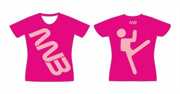 Koszulka damska NNB sport pink fight