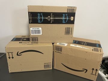 Karton Box Amazon Oryginał Zwrot Nowe