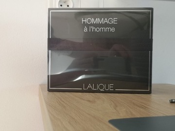 Lalique hommage edt 100 ml +żel pod prysznic 150ml