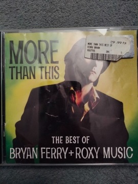 Bryan Ferry + Roxy Music More Than This Cd