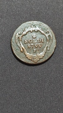 2 SOLDI GORYCJA I GRADYSKA 1799/F 