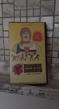 Chuck Norris i  Karatecy   VHS.   Bdb stan.  Mega Unikat. Patrz zdjęcia. 
