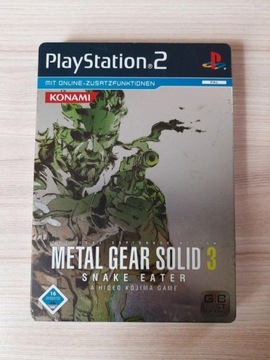 Metal Gear Solid 3 Snake Eater - steelbook