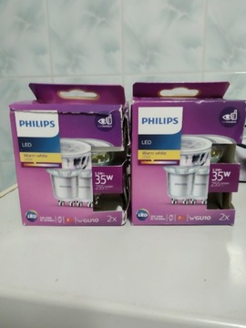 Żarówki Philips 35w Gu10 255 lm 4 szt