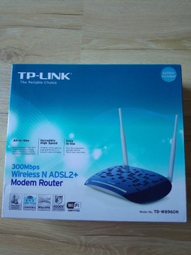 Modem Router Wireless N ADSL2+ TP LINK