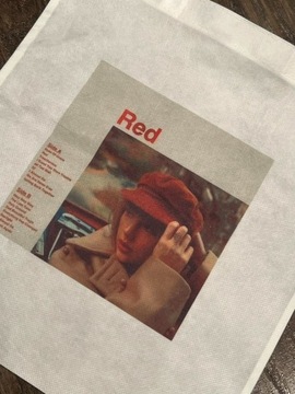 Nowa torba Taylor Swift tote bag red album