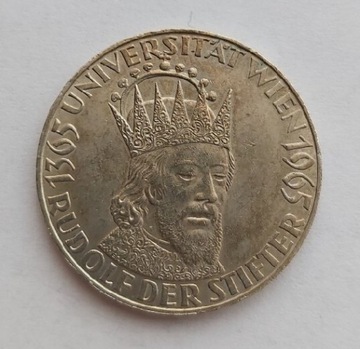 Srebrna moneta austriacka 50 schilling 1905.