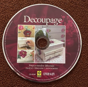 Decoupage CD Cztery Kąty