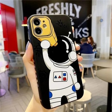 Czarny silikonowy etui iPhone 14Pro/15Pro