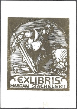 Ex libris Marian Stachelski.