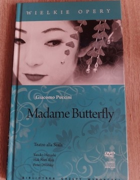 Wielkie opery. Madame  Butterfly Dvd+cd