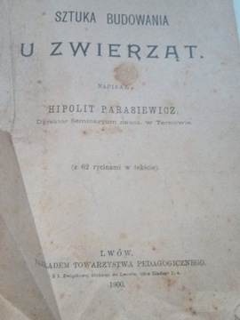 SZTUKA BUDOWANIA U ZWIERZĄT 1900