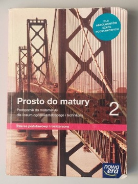 Prosto do matury 2 podręcznik do matematyki