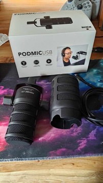 Rode PodMic USB Mikrofon + paragon 