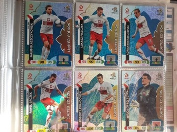 Panini Euro 2012 Limited Edition Polska komplet