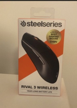 Mysz Steelseries Rival 3 wireless.