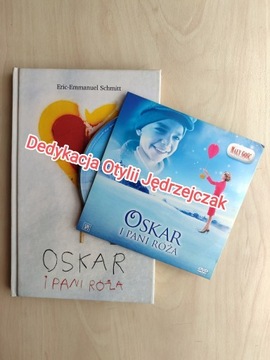 Oskar i Pani Róża Eric Schmitt książka + DVD