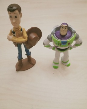 Chudy i Bazz Astral zabawki z Toy Story .