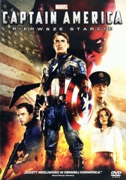 Captain America: Pierwsze starcie płyta DVD