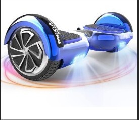 Hoverboard Chrome Blue