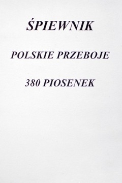 Prezent dla muzyka, śpiewnik, 380 pios, akordy, A5