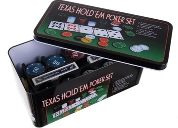Zestaw do Pokera, Texas Żetony 200szt