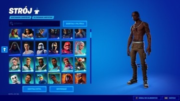 KONTO FORTNITE TRAVIS SCOTT