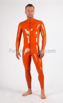 Kombinezon catsuit lateksowy 3XL męski 0.6mm