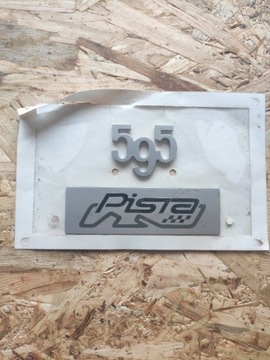 Fiat 500 abarth 595 Pista emblemat logo