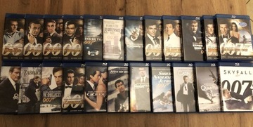 James Bond Blu-Ray kolekcja jak nowa 