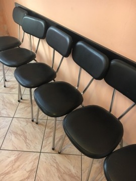 Fotele fryzjerskie i krzesla