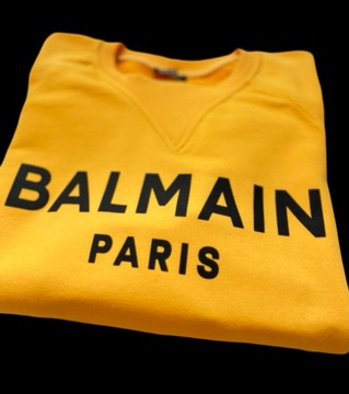 Bluza Balmain Paris w kolorze żółtym rozmiar M/ L
