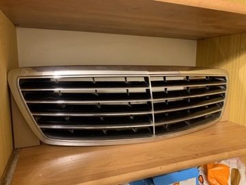 Grill atrapa maski Mercedes W220 lift 2004r chrom