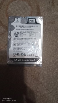 Dysk WD SCORPIO Black HDD