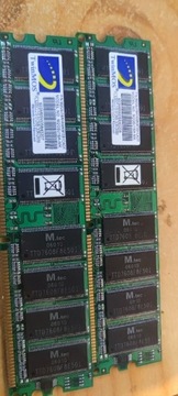 Pamięć TwinMos DDR 1GB (2x512MB) PC3200 DIMM