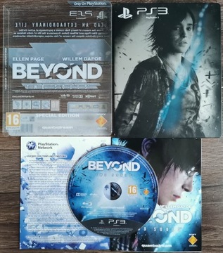 Beyond Two Souls Special Edition na PS3. Steelbook