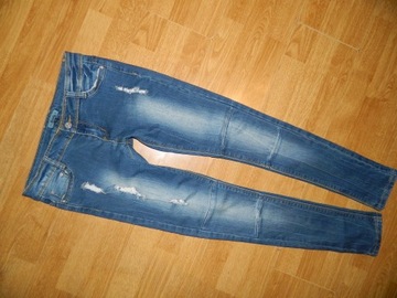 Moodo spodnie jeansowe rurki roz S