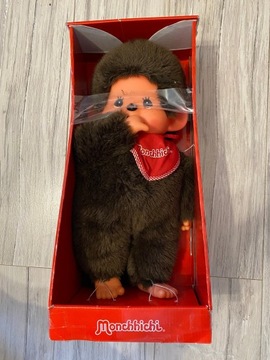 Małpka Monchihichi 255410 chłopiec w śliniaku