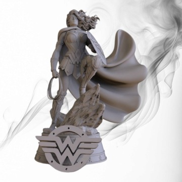 Figurka druk 3D żywica " Wonder Women "- 120 mm