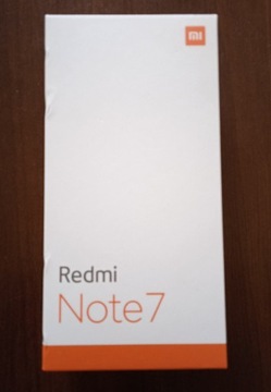 Pudełko do telefonu Redmi note 7 