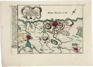 Plan Kołobrzegu i okolic, 1765 r.