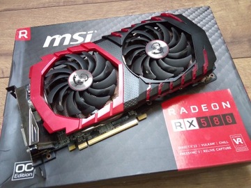 MSI ARMOR-GAMING OC RX 580 8GB GDDR5