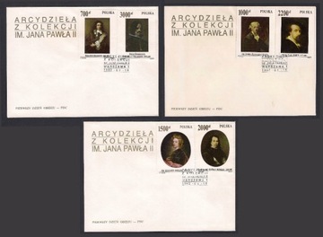 Fi 3215-20 FDC Malarstwo z kolekcji JPII. 1992