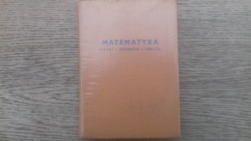 Królikowski MATEMATYKA - WZORY, DEFINICJE, TABLICE