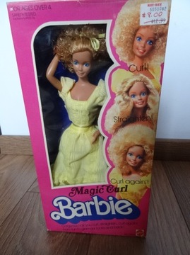 BARBIE lalka MAGIC  CURL __  1981 __nowa w pudełku